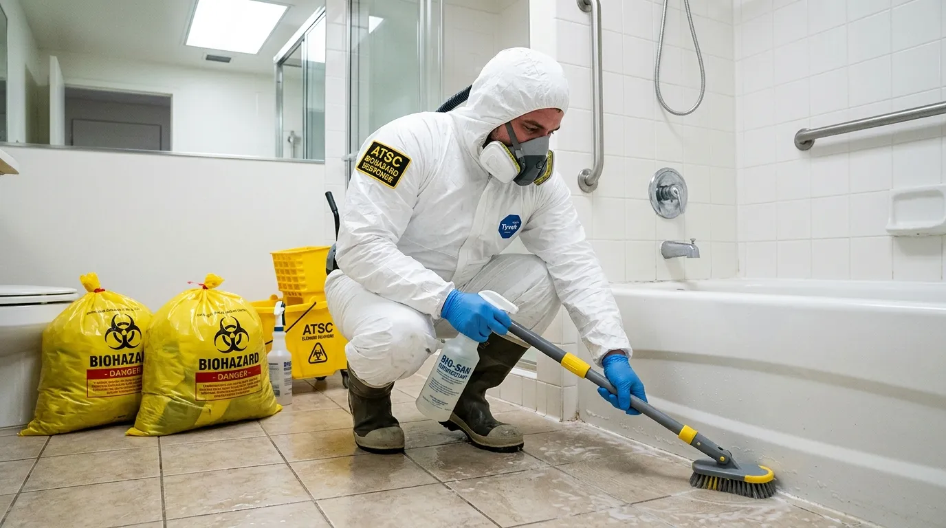 Decontamination equipment deployed for Blood Cleanup in New Paltz